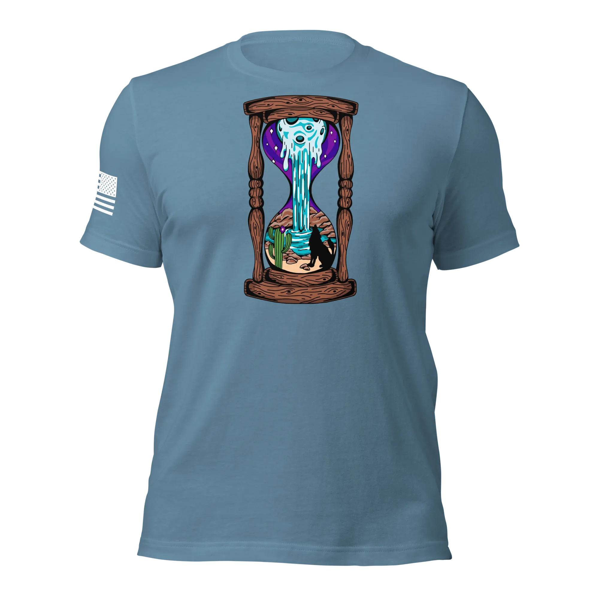 Melting Moon Hourglass v2 T-Shirt