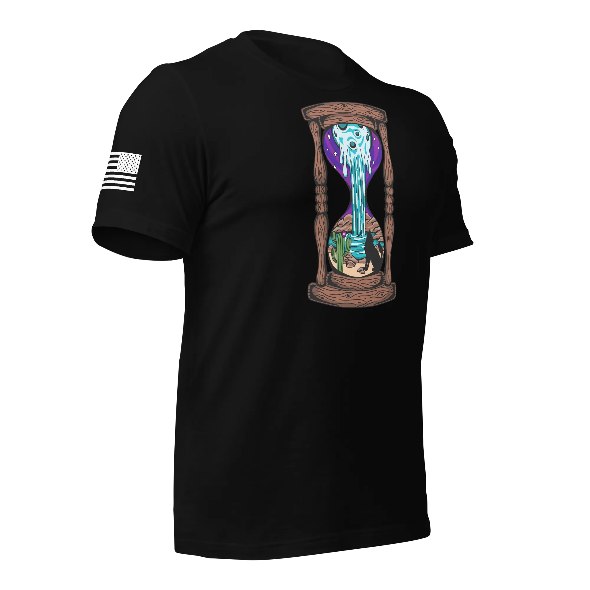 Melting Moon Hourglass v2 T-Shirt