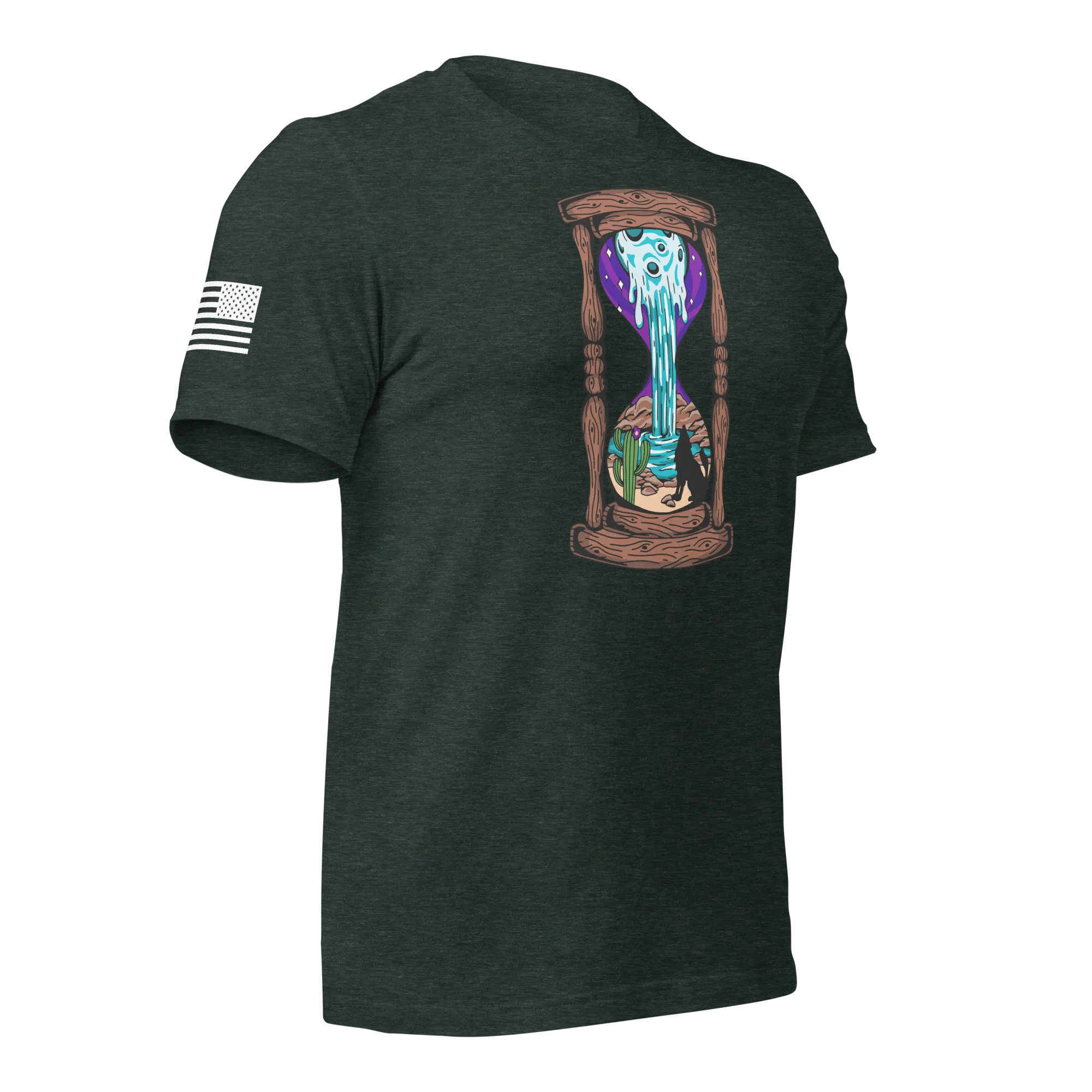 Melting Moon Hourglass v2 T-Shirt