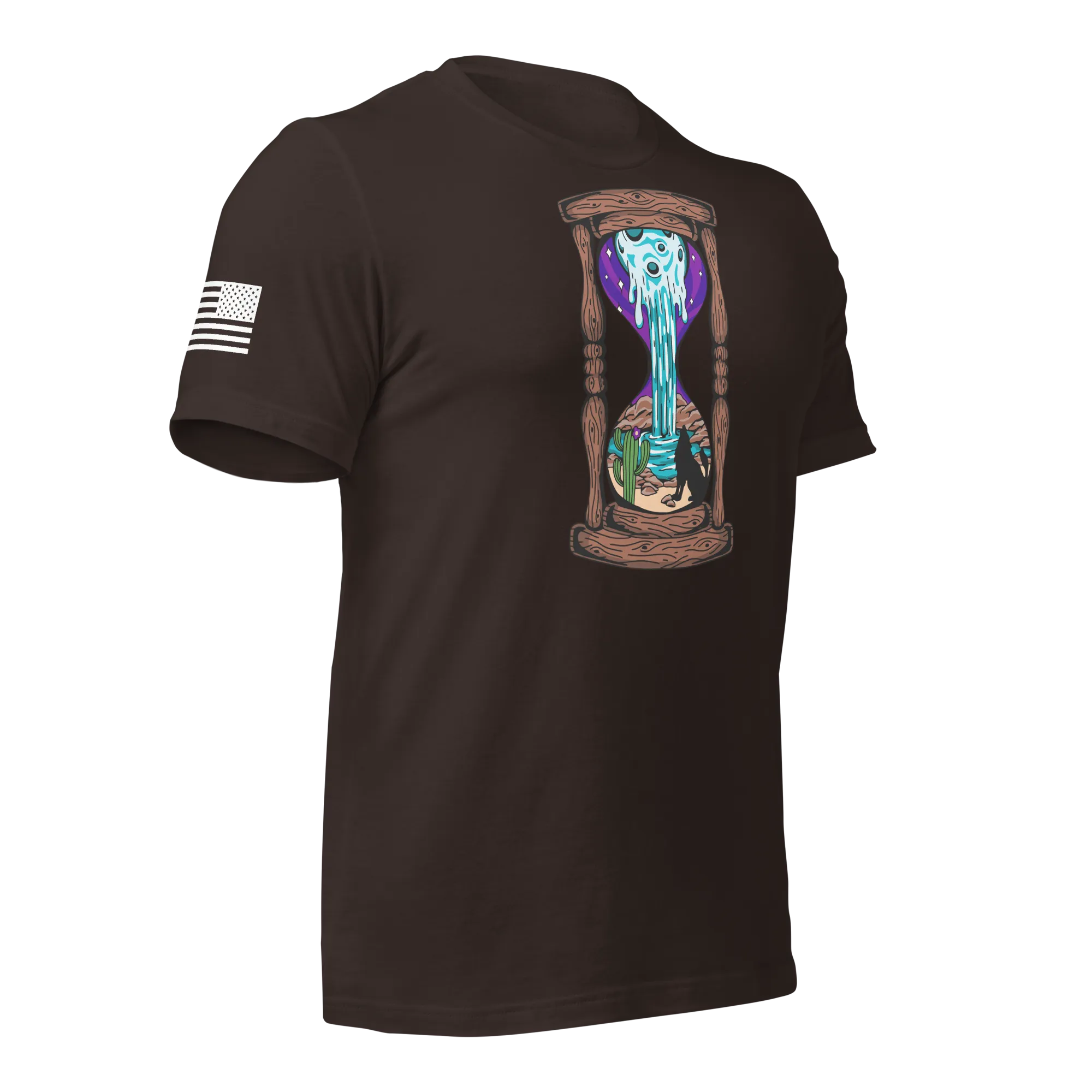 Melting Moon Hourglass v2 T-Shirt