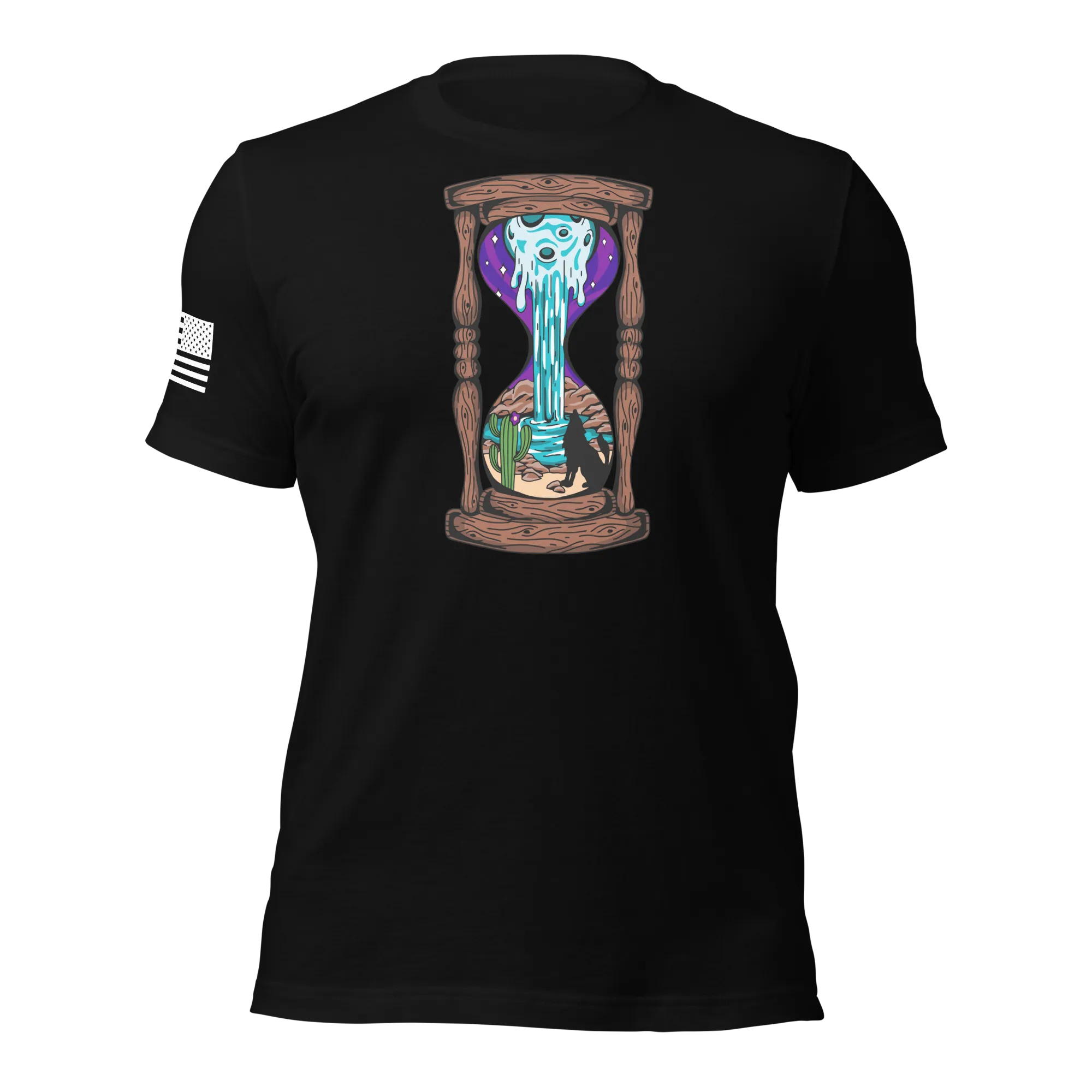 Melting Moon Hourglass v2 T-Shirt