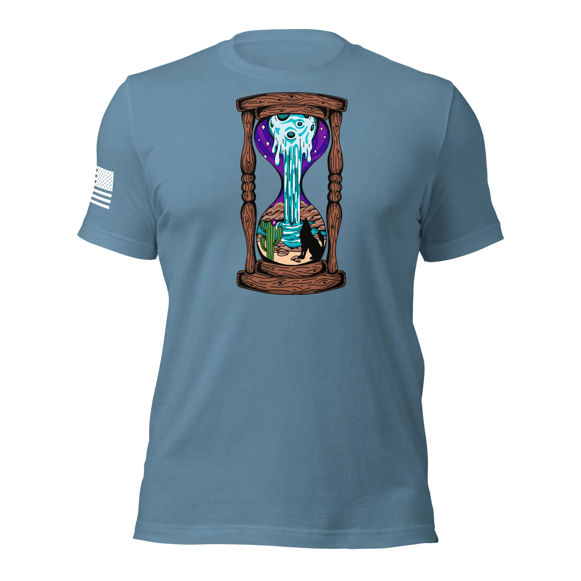 Melting Moon Hourglass v2 T-Shirt