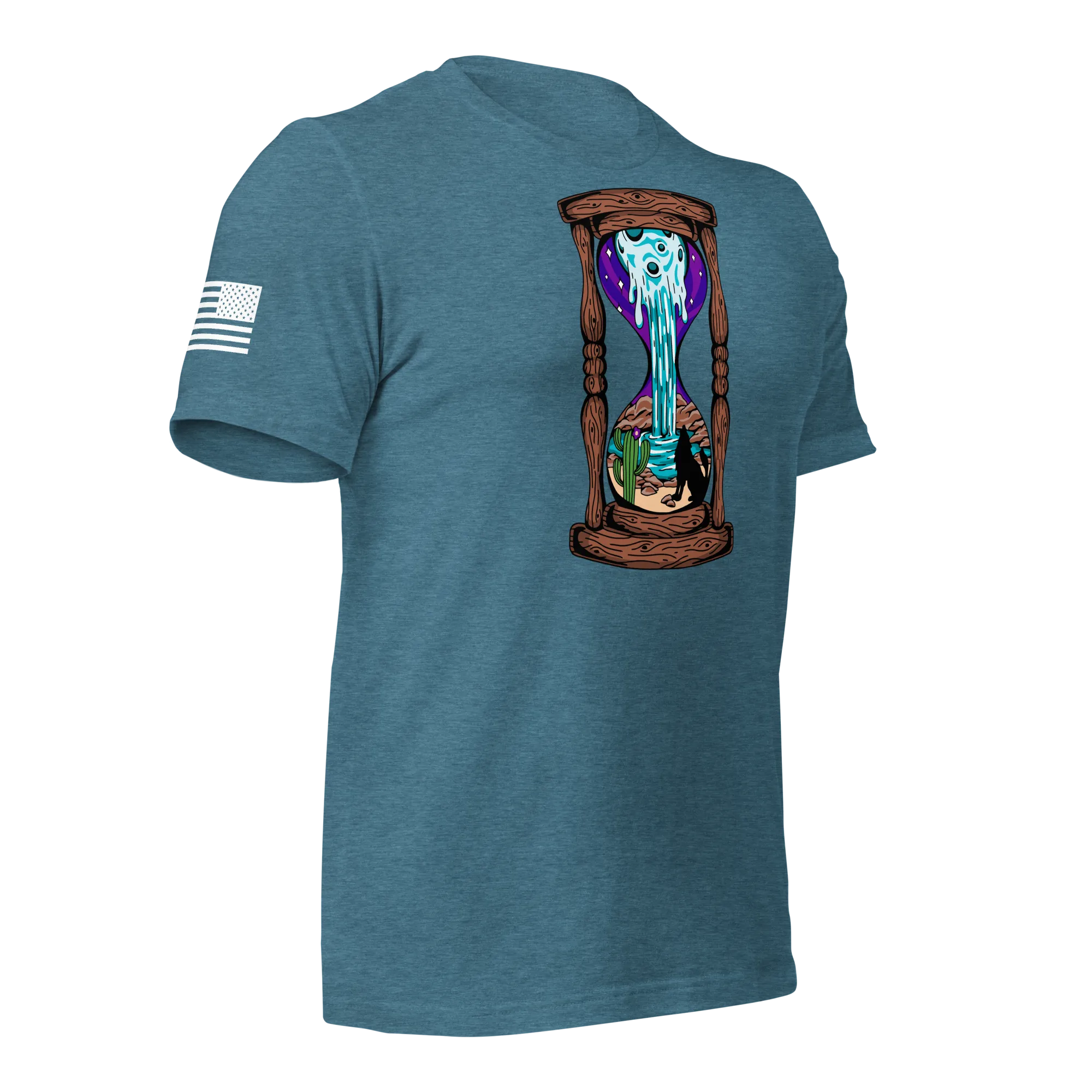 Melting Moon Hourglass v2 T-Shirt