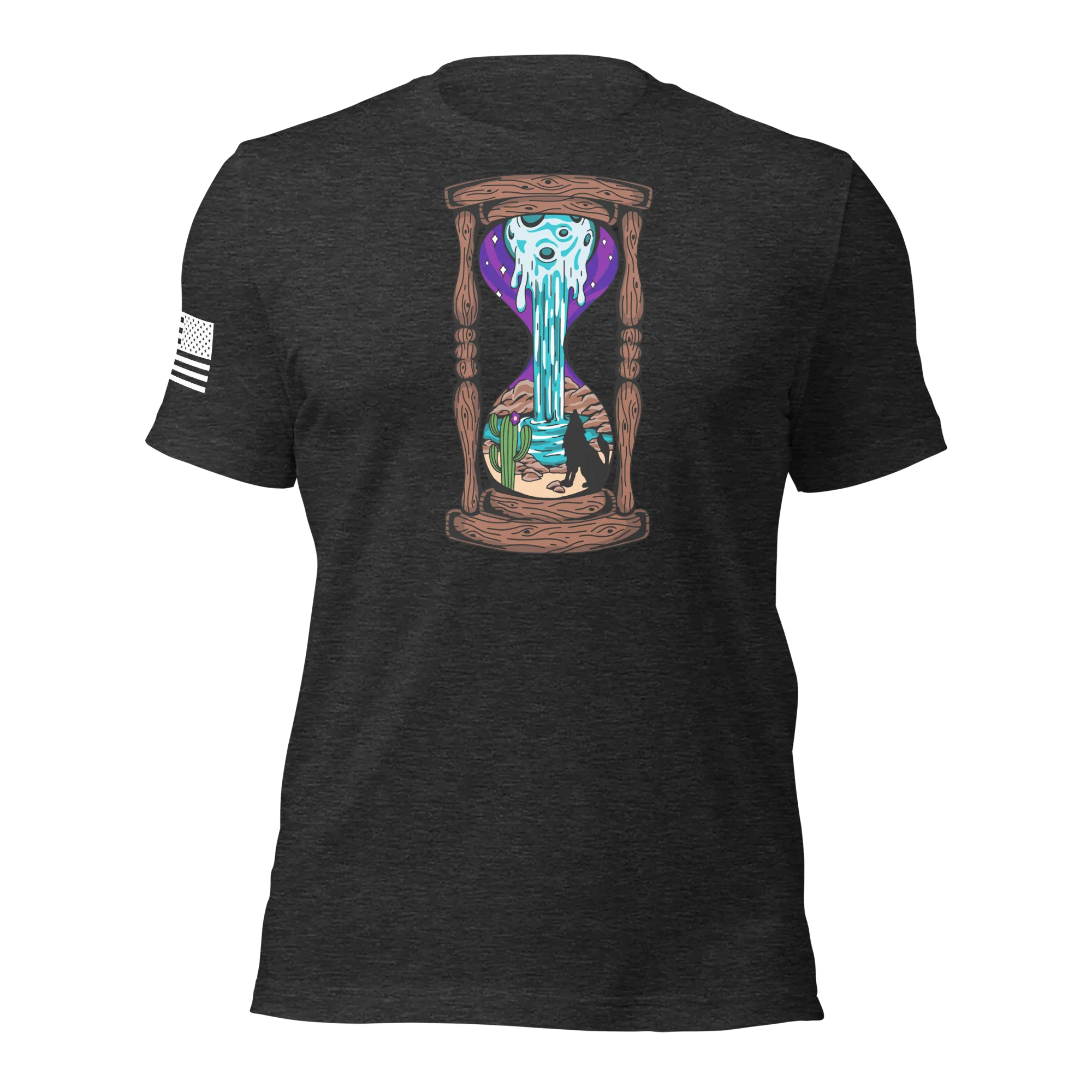 Melting Moon Hourglass v2 T-Shirt