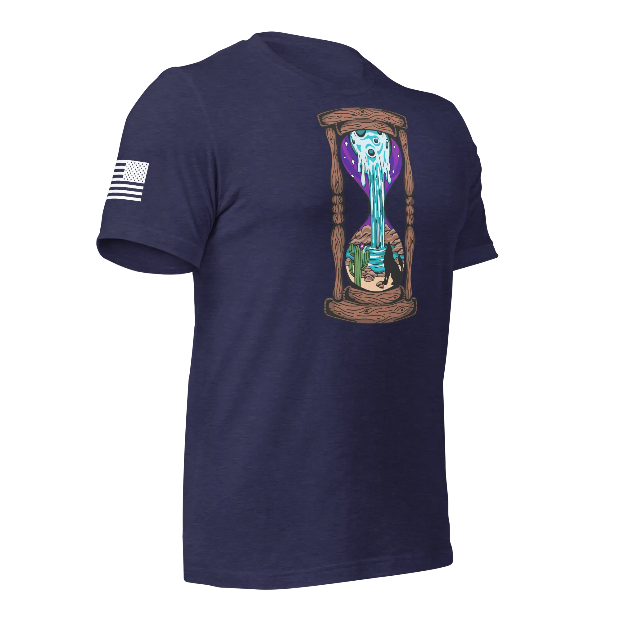 Melting Moon Hourglass v2 T-Shirt