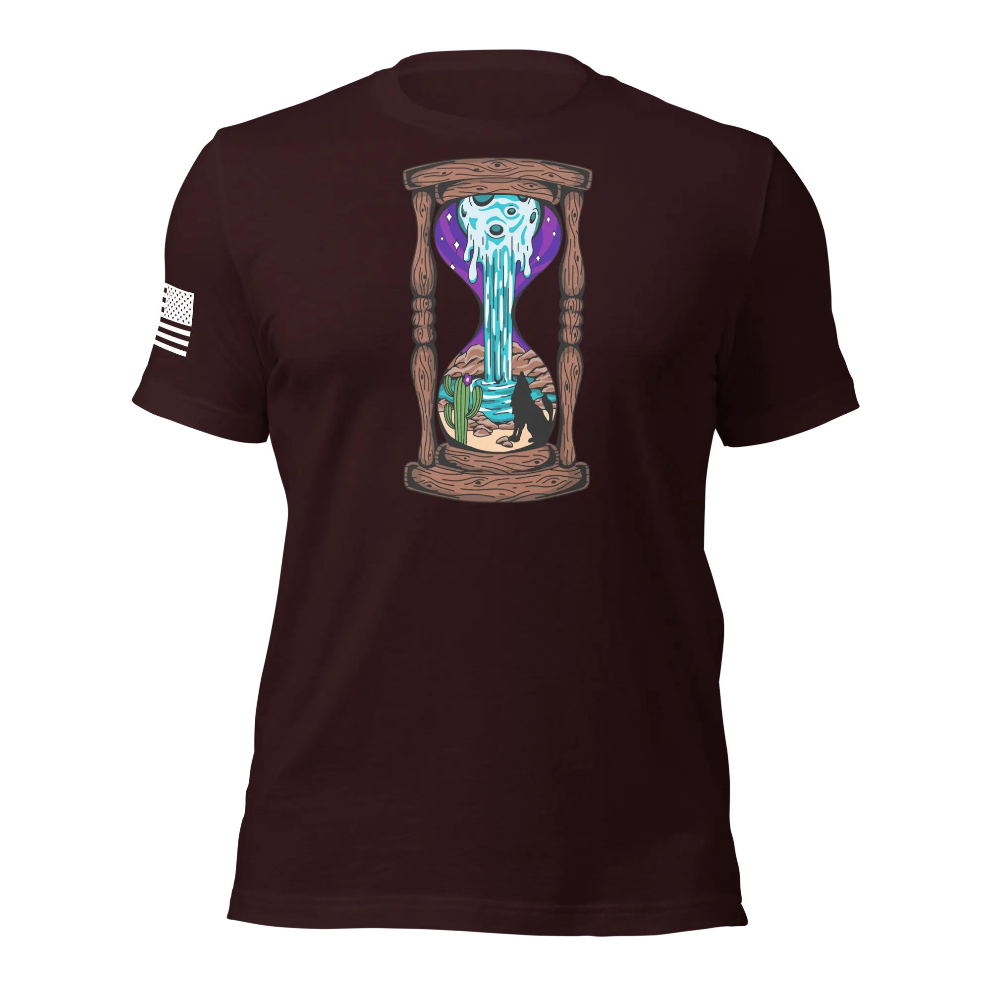 Melting Moon Hourglass v2 T-Shirt