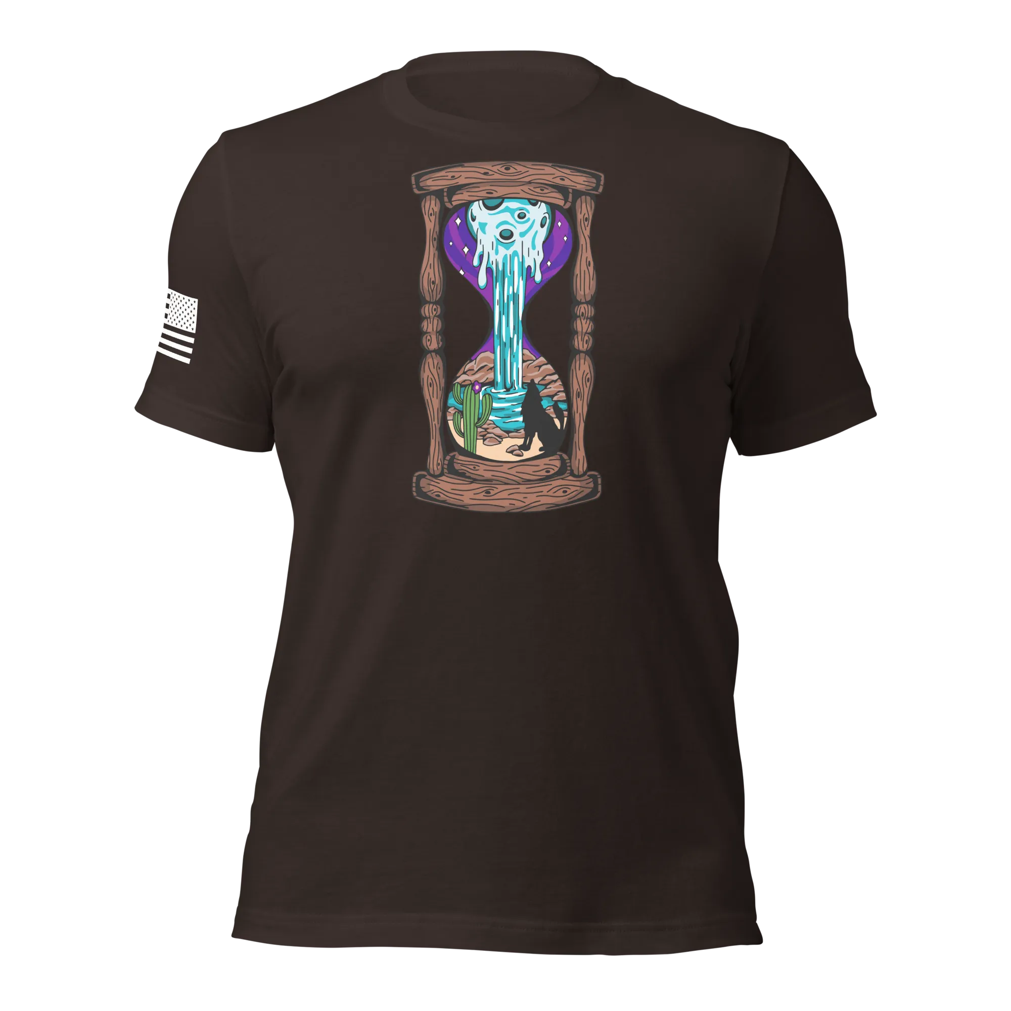 Melting Moon Hourglass v2 T-Shirt