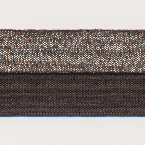 Metallic Stretch Tape (Silver) #74 Smoke Brown