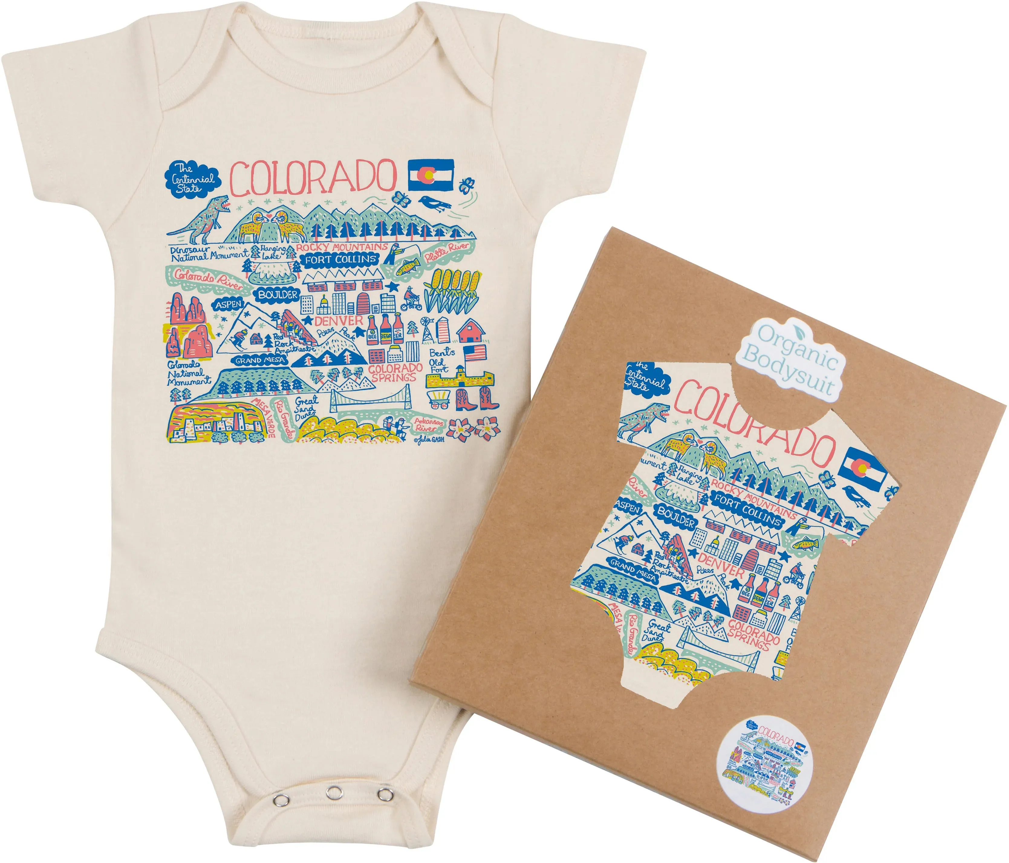 Morado Designs - Colorado Onesie or Tee