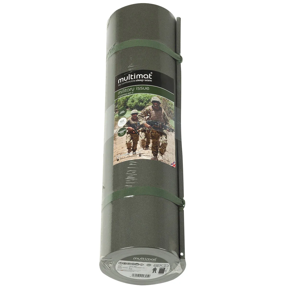 Multimat NATO Mat 10 XXL Camping Roll Mat MOD Green