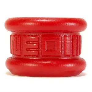 Neo 1.25 Inch Short Ball Stretcher Squishy Silicone - Red
