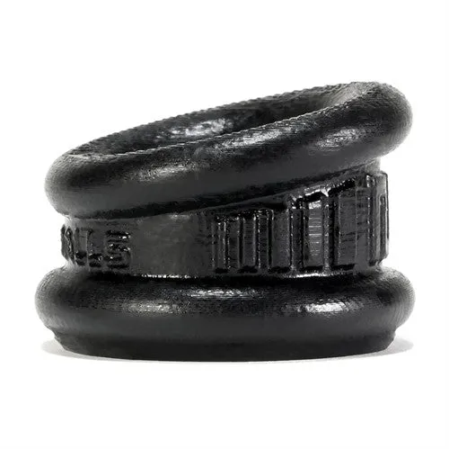 Neo Angle Ballstretcher Squishy Silicone - Black