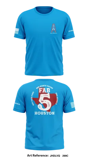 NTAG HOUSTON DET 5 Store 1 Core Men's SS Performance Tee - JhdLVQ