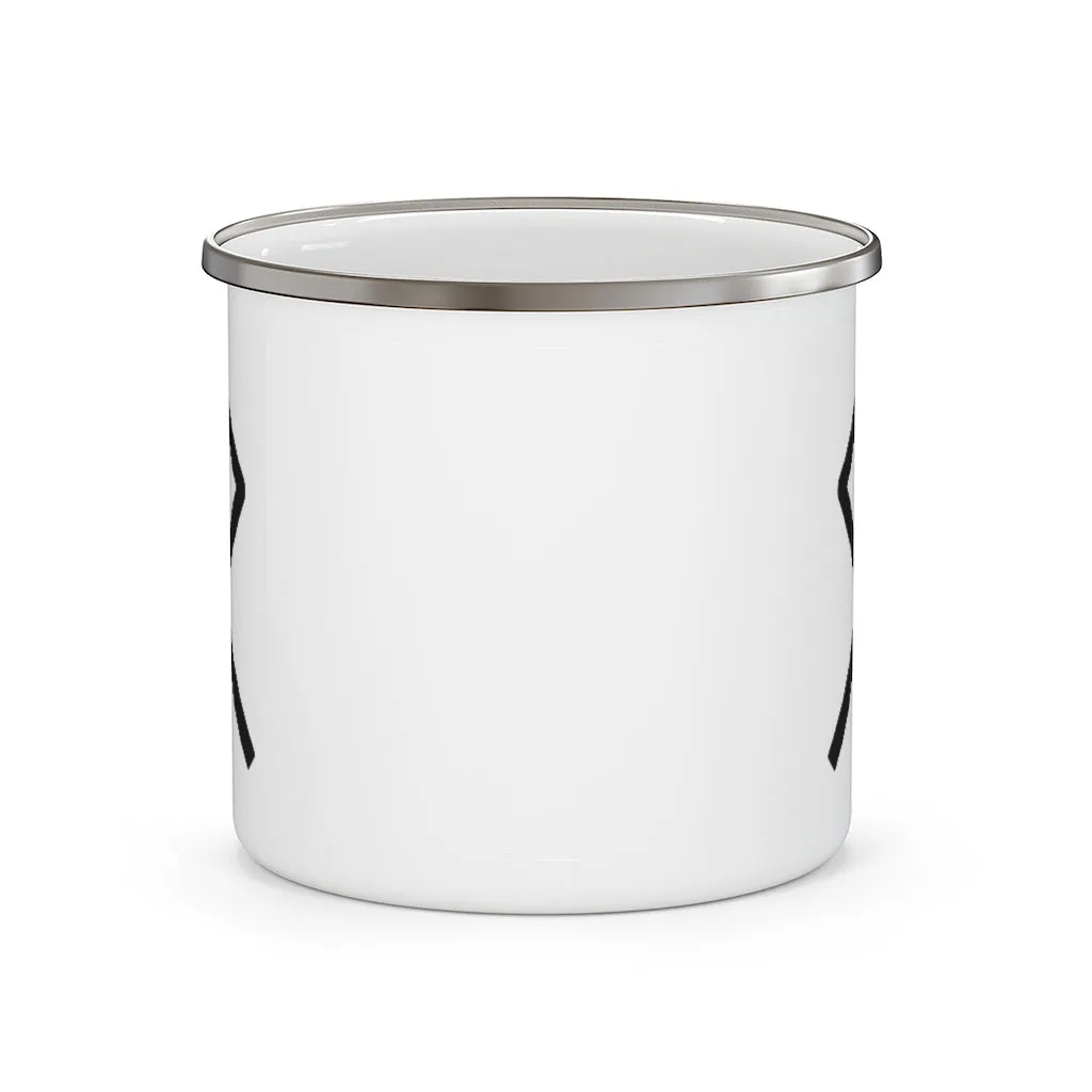 Othala (Home) Viking Rune Enamel Camping Mug