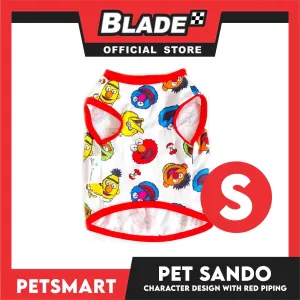 Pet Sando Clothes, Character Design With Red Piping DG-CTN129S (Small)