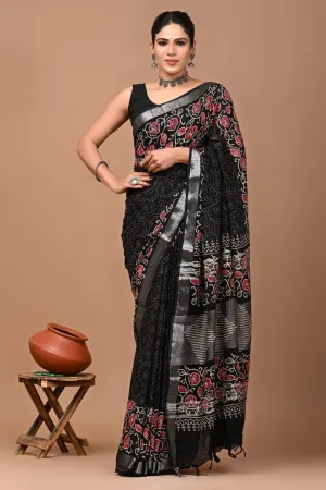 Pre-order for Linen Saree