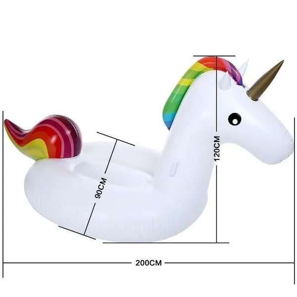 Pride Giant Inflatable Unicorn Pool Float