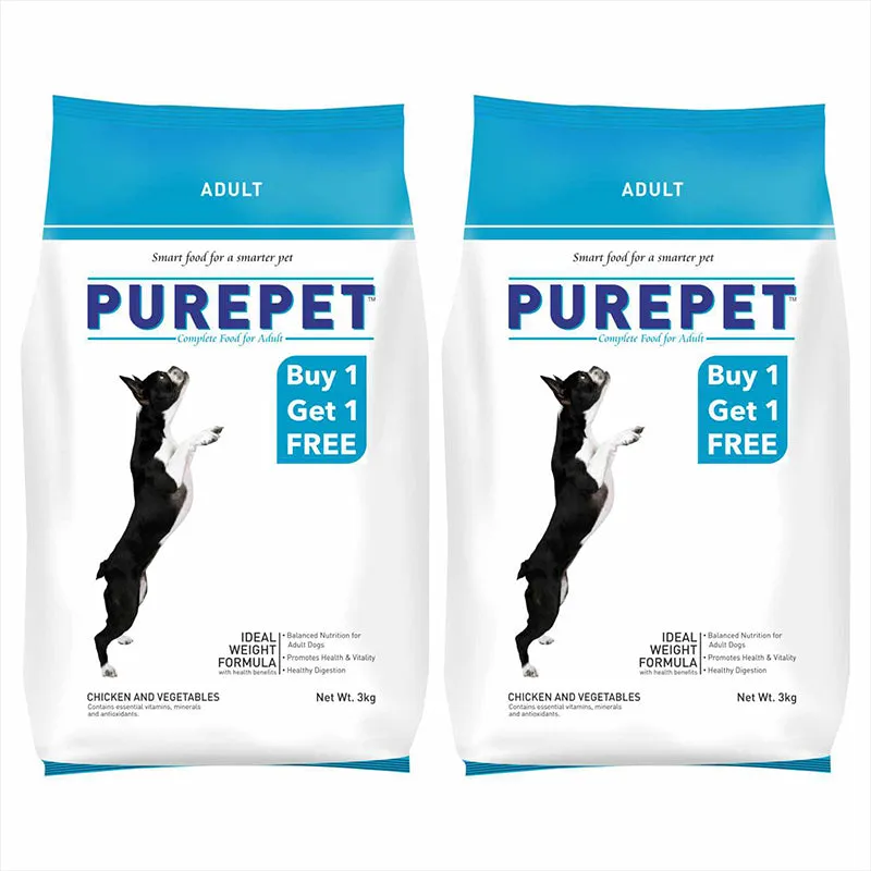 Purepet Chicken and Vegetables, Dry Dog Food