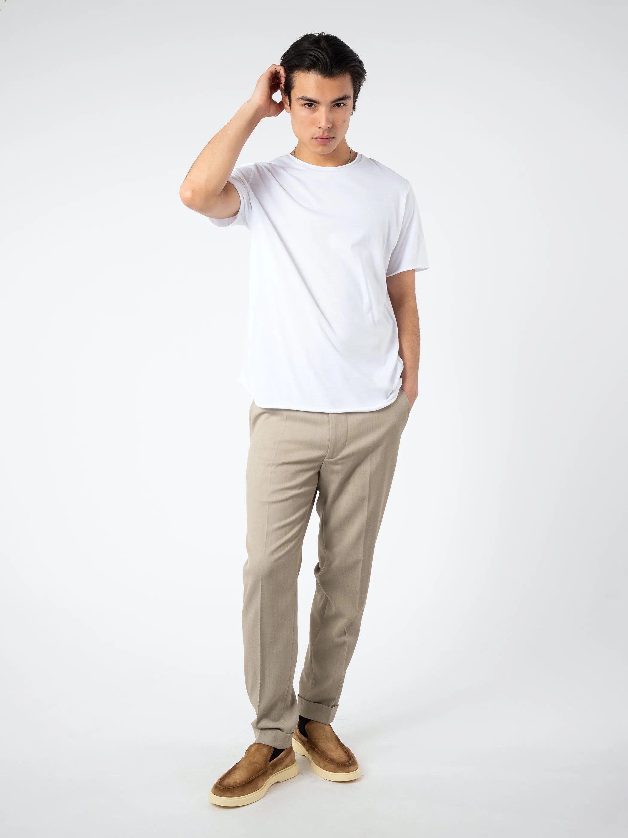 Roll Neck Tee