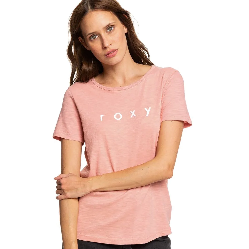 Roxy Red Sunset Short Sleeved T Shirt