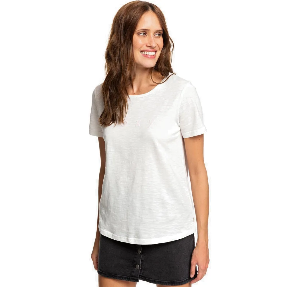 Roxy Red Sunset Short Sleeved T Shirt