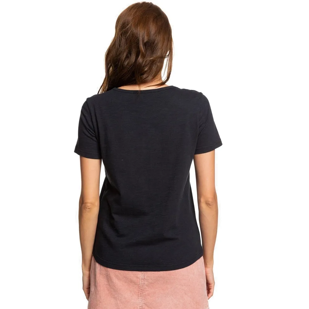 Roxy Red Sunset Short Sleeved T Shirt