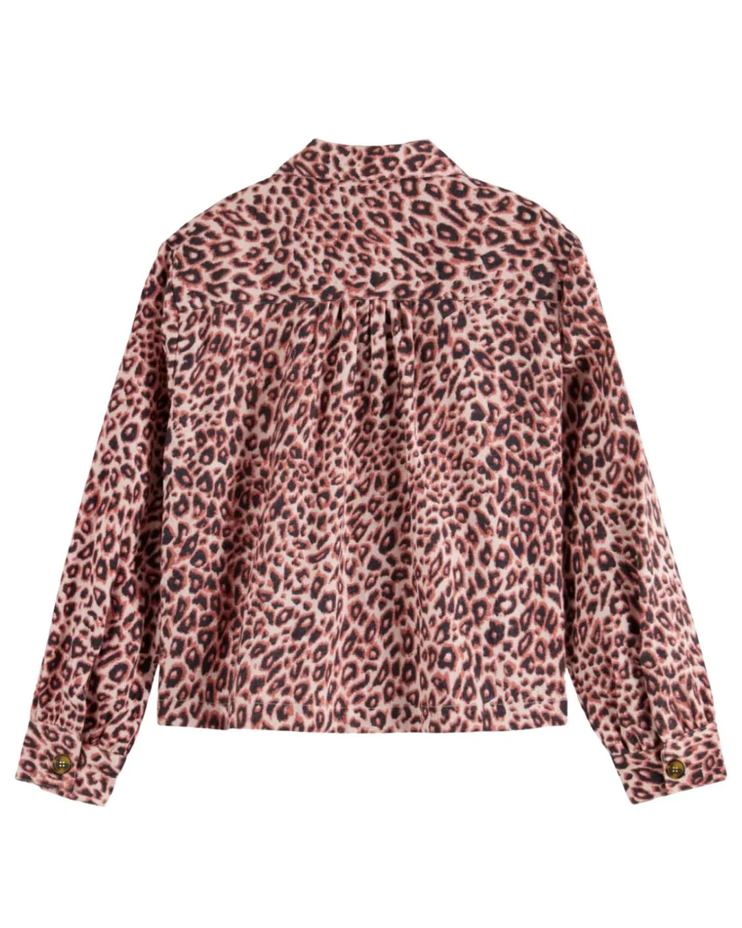 Scotch & Soda Lightweight Leopard Flannel Shirt