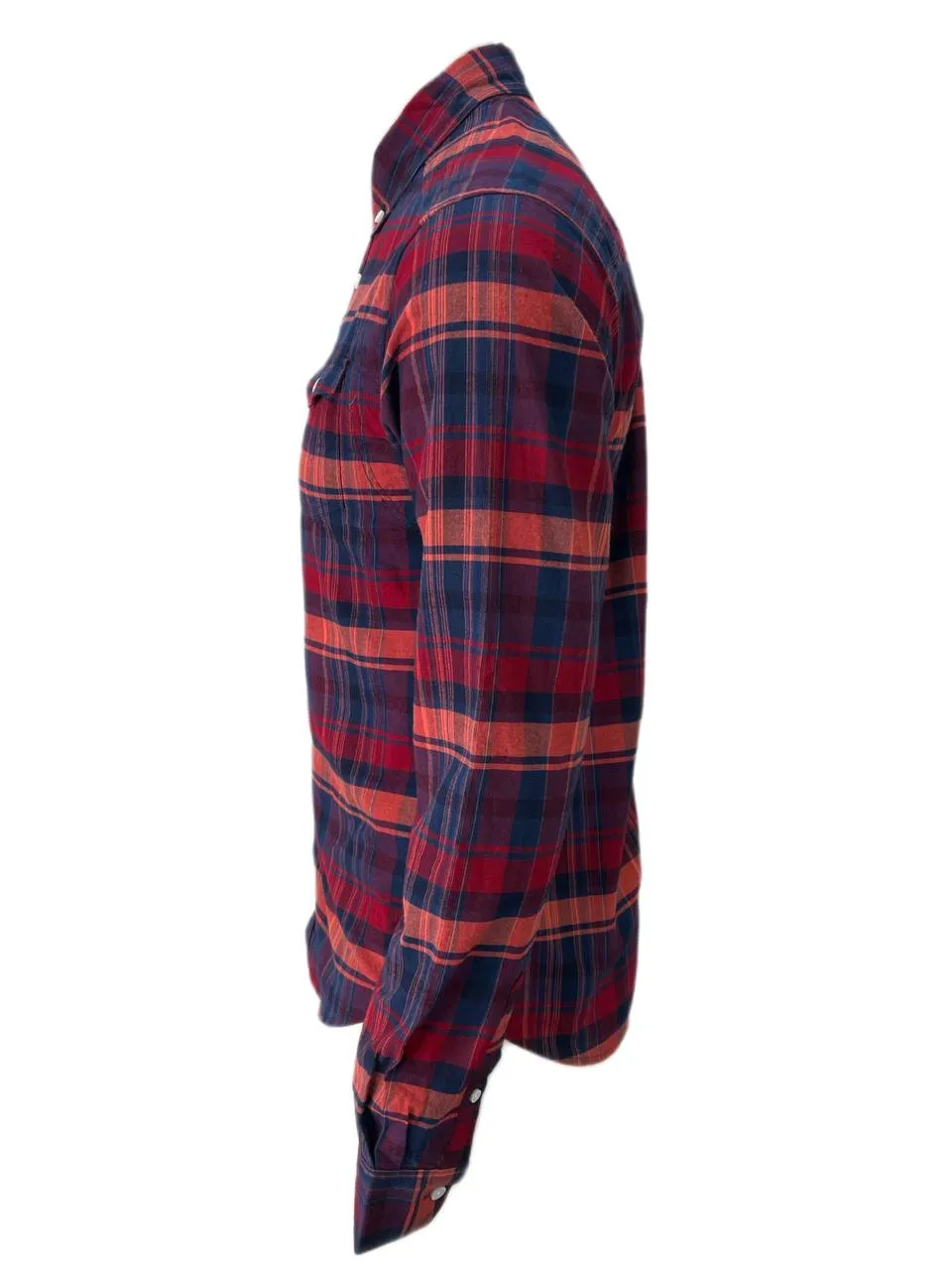 SCOTCH & SODA Men's Red Lightweight Brushed Shirt #701 S NWT