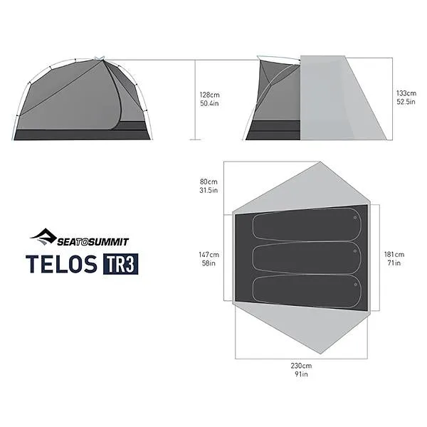 Sea to Summit Telos TR3