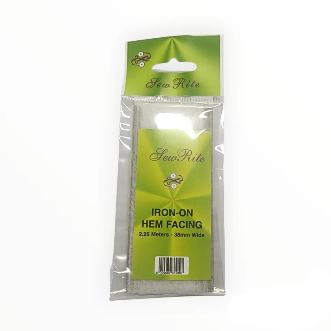 Sew Rite Iron On 38mm Hem Facing 2.25M