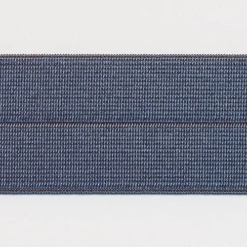 Shiny Knit Stretch Ribbon #49 Charcoal