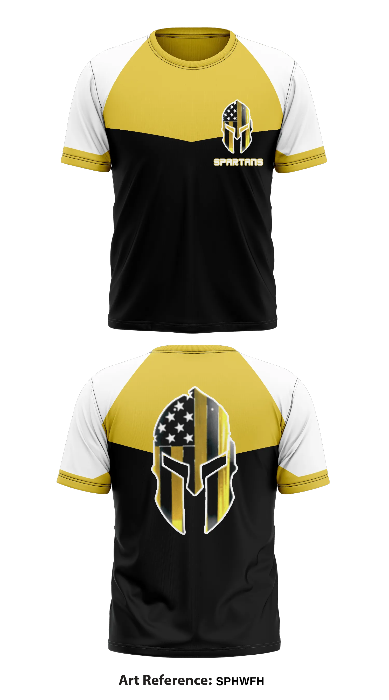 Spartans  Store 4 Core Men's SS Performance Tee - SpHwfH