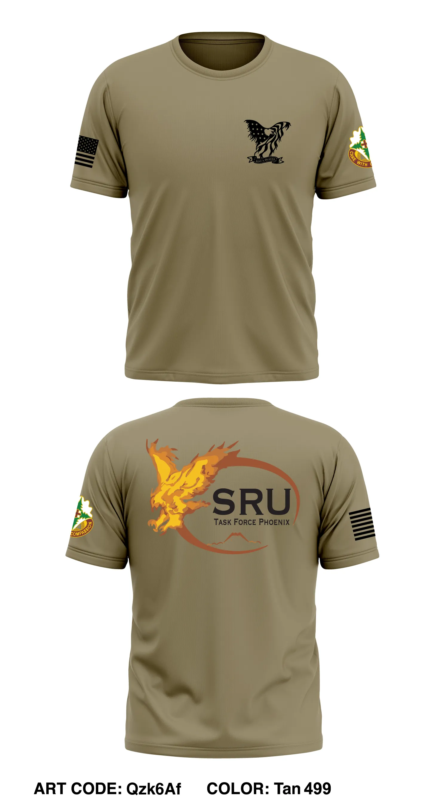 SRU, JBLM Store 1 Core Men's SS Performance Tee - Qzk6Af