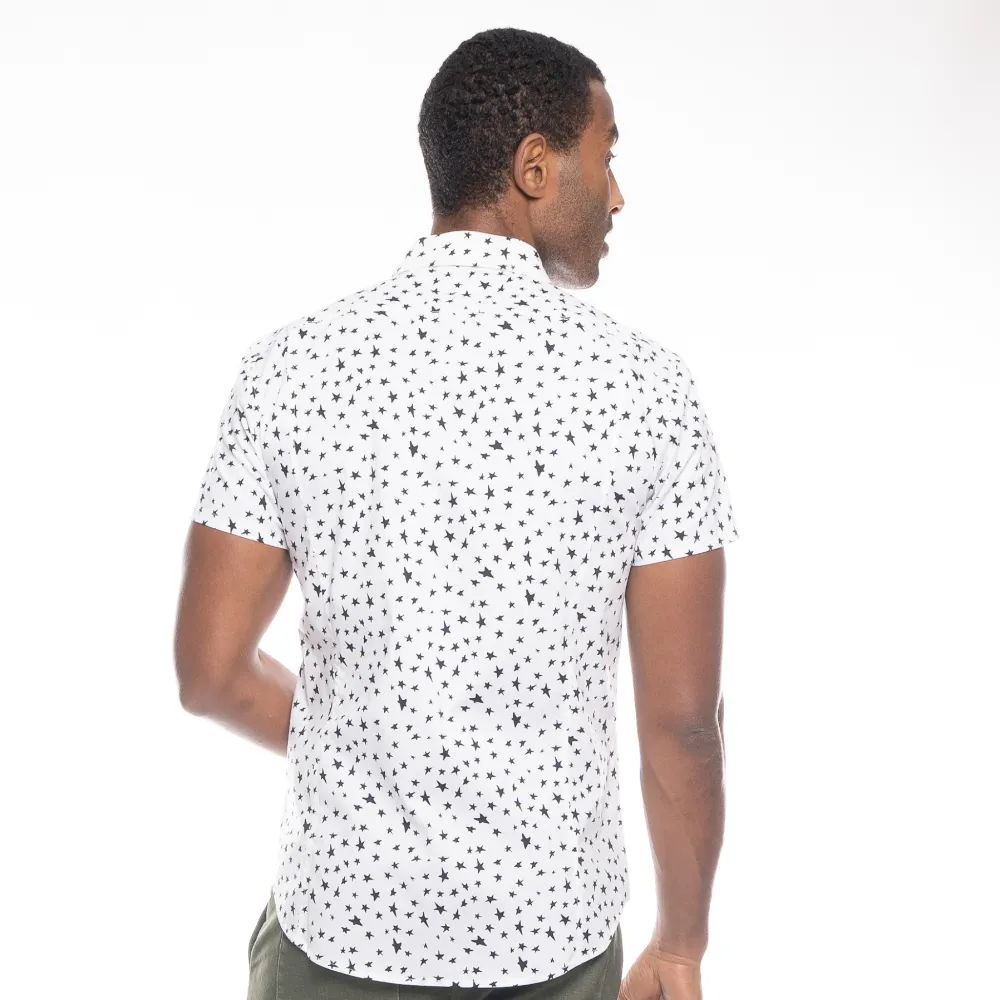 The Adventurer Short Sleeve Shirt - Starry Night