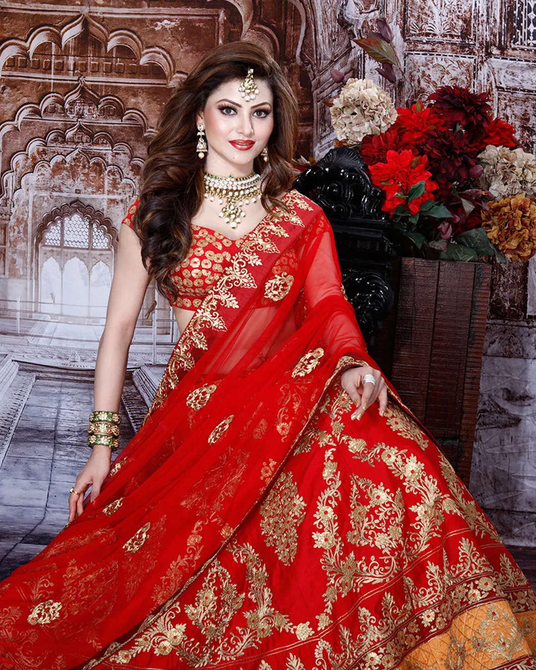 The Swastik Lehenga