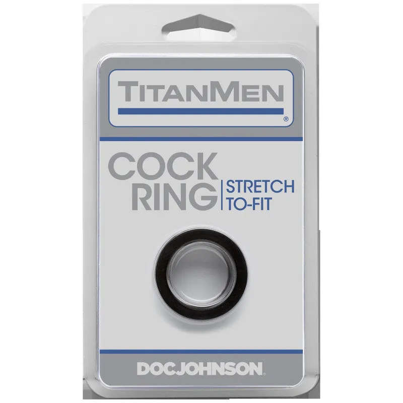Titanmen  Ring - Black