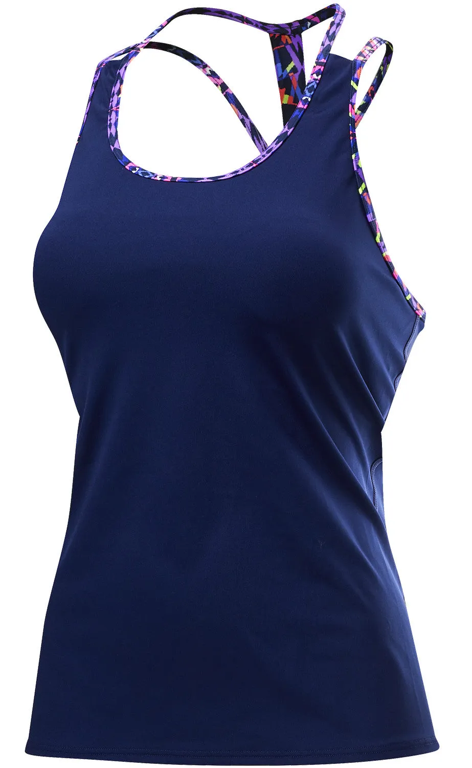 TYR Women's Sierra Tank- Carnivale
