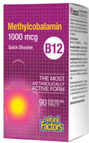 Vitamin B12 1000 mcg - Quick Dissolve tablets