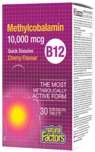 Vitamin B12 10,000 mcg - Quick Dissolve Cherry Tablets