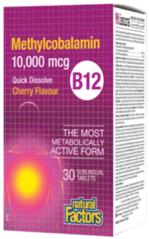 Vitamin B12 10,000 mcg - Quick Dissolve Cherry Tablets