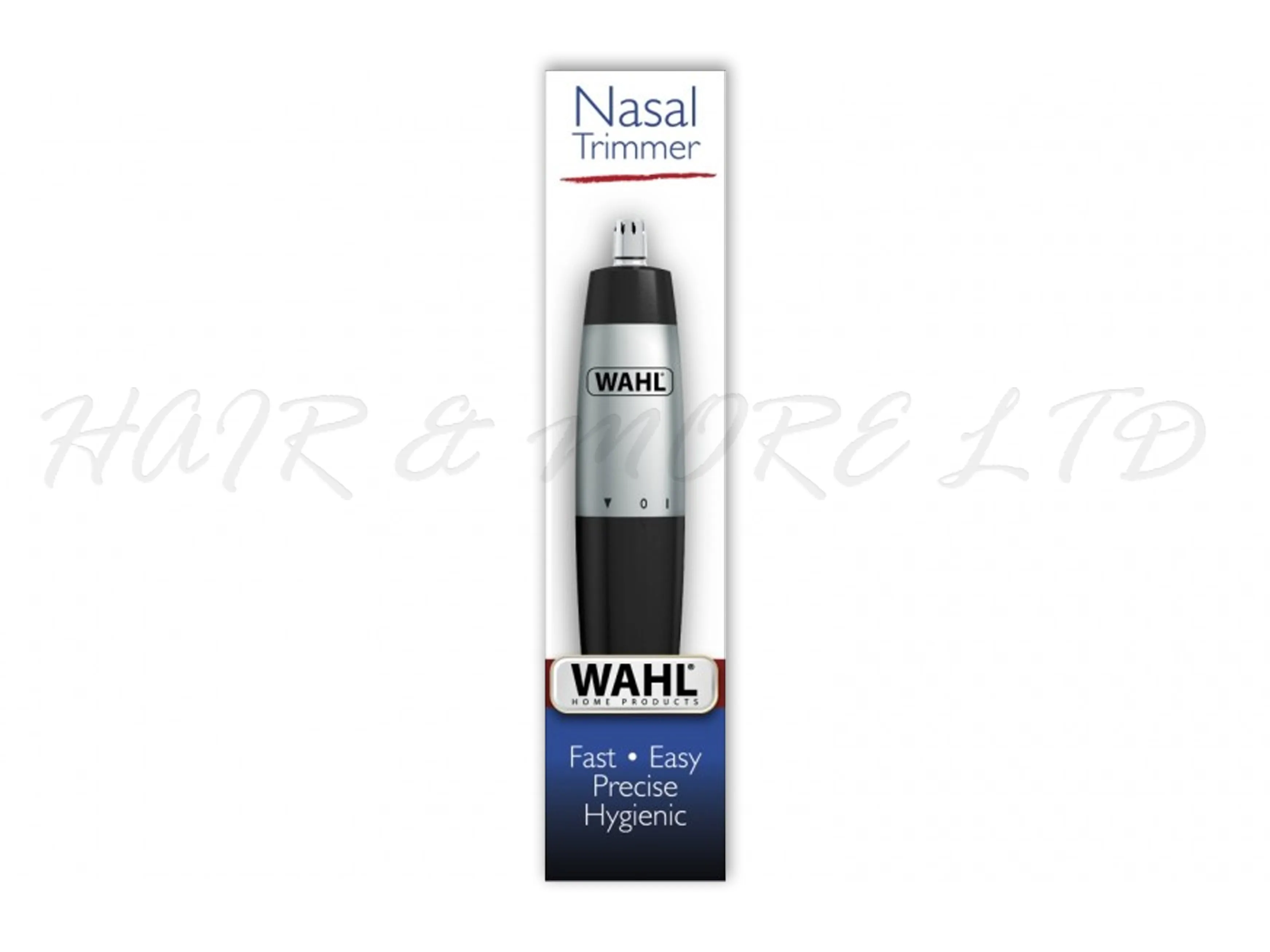 WAHL Nose/Ear Wet & Dry Nasal Hair Trimmer, Battery Powered