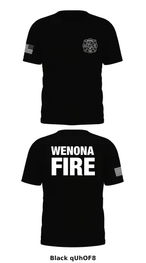 Wenona Fire Department  Store 1 Core Men's SS Performance Tee - qUhOF8