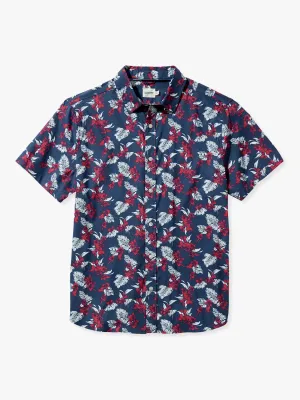 Windward Shirt | Navy Nautical Hawaiian