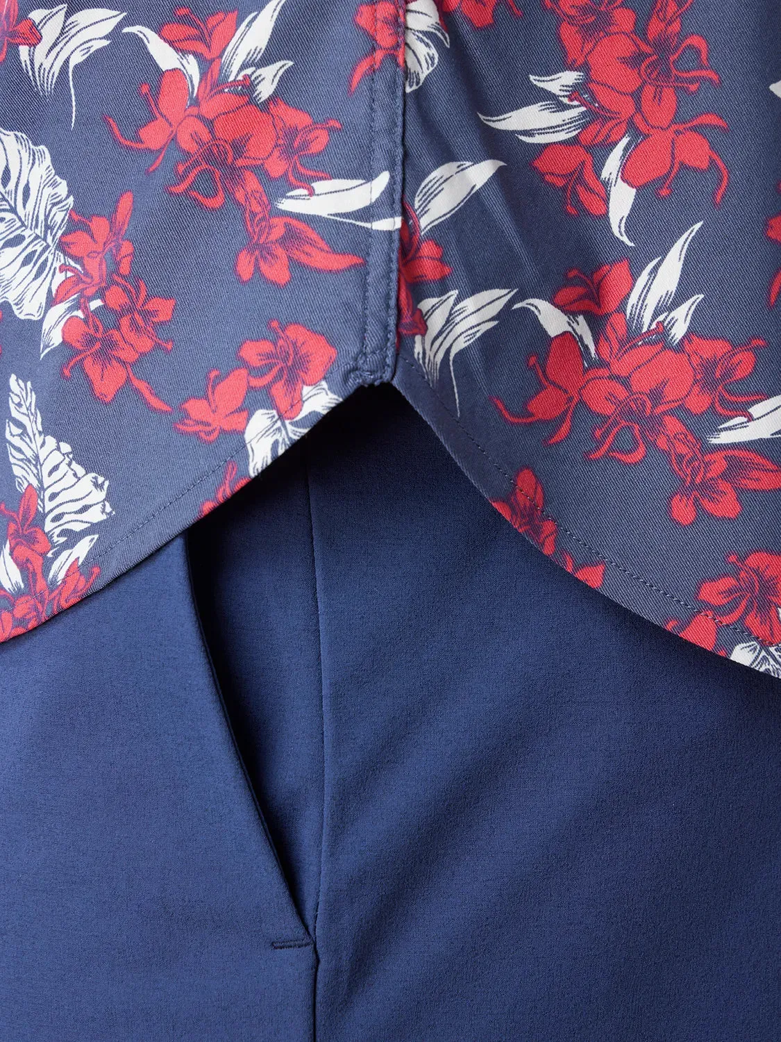 Windward Shirt | Navy Nautical Hawaiian