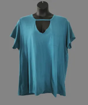 WOMENS PLUS SIZE 4 - TORRID Soft T-Shirt, Teal EUC B4