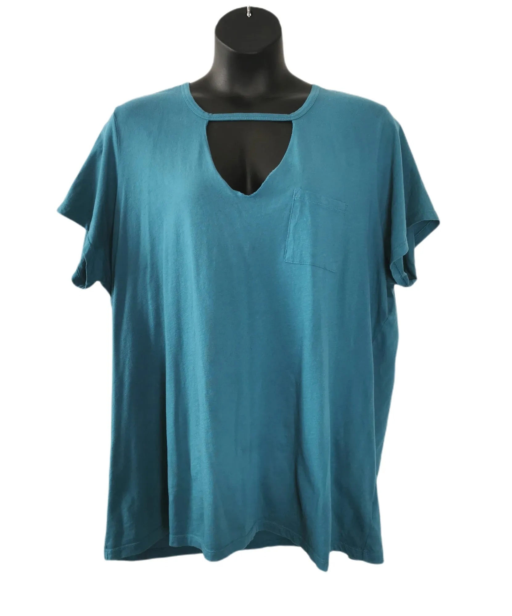 WOMENS PLUS SIZE 4 - TORRID Soft T-Shirt, Teal EUC B4