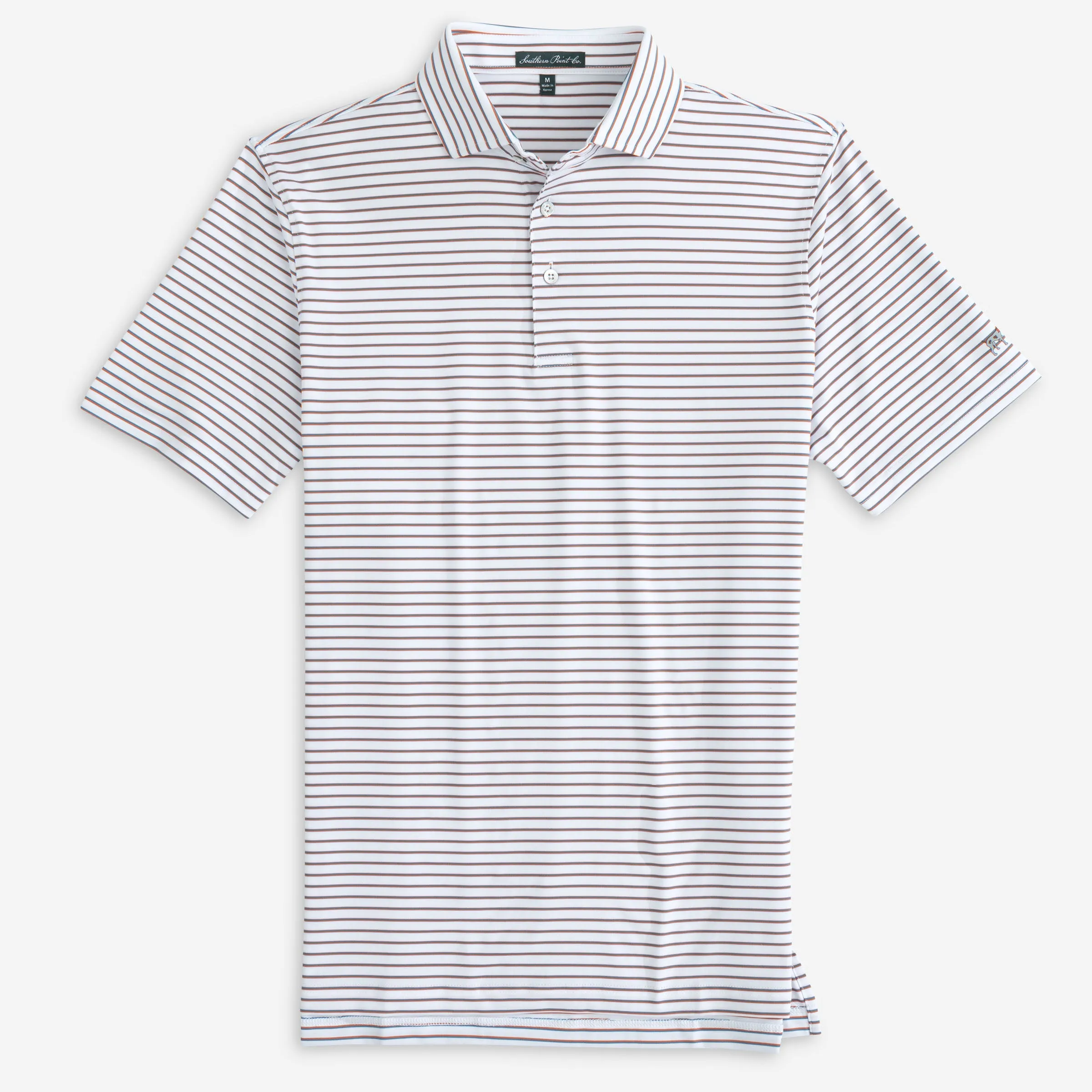 Youth Stadium Stripe Polo LONG SLEEVE TEE FINAL SALE