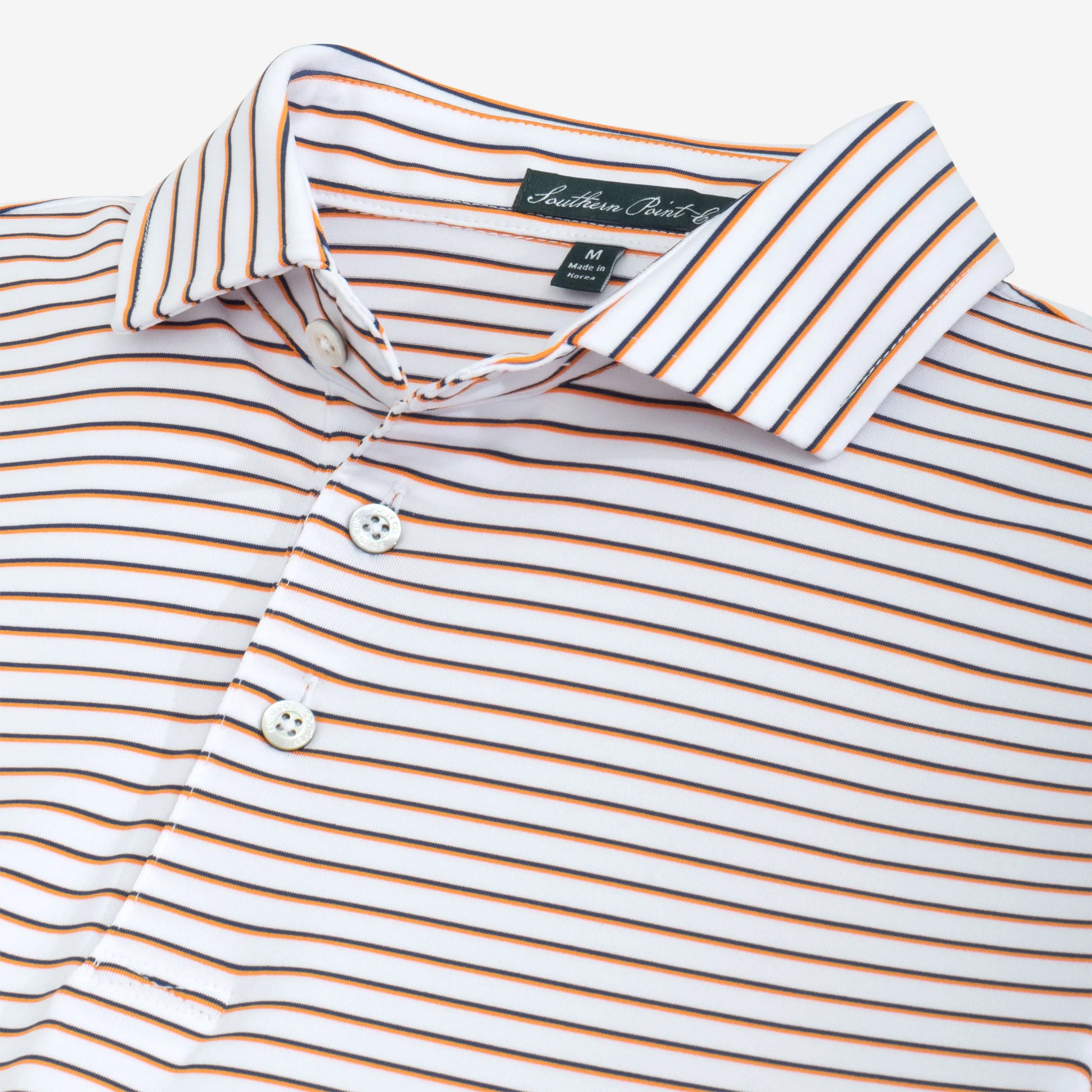 Youth Stadium Stripe Polo LONG SLEEVE TEE FINAL SALE